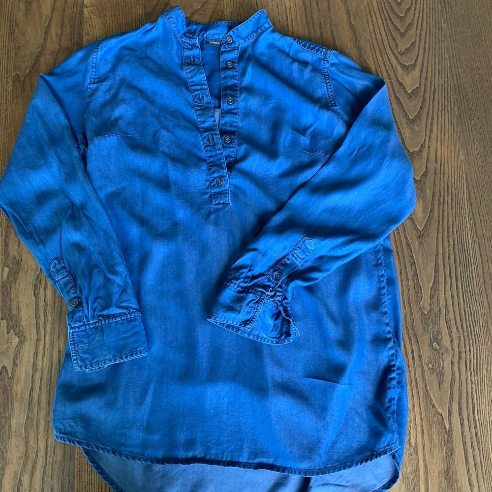 Popover Denim blouse